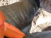 Pissing outside while at work - Screenshot 10 of 16 - Thick Cock