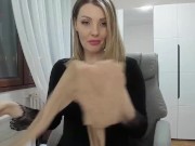 Tan pantyhose big bare ass jerk off encouragement 2/16