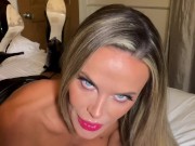 FaceTime for you! Wearing my PVC boots and sucking away.. 2/16