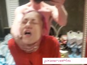 I seduced my roommate while cleaning my slutty mouth 7/16