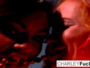 Charley Chase & her sexy girlfriend fuck 7/16