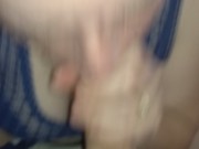 Sexy preggo gives great head 8/16