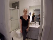 Cute Blonde Girl Gets Pussy Creampie - Hottie Gets Fucked Hard 1/16