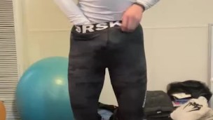 Stripping after a workout
