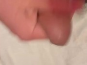 Hot Guy Masturbates Out of Breath and Cumming Fast