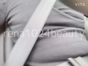 リモコンバイブをつけて露出さんぽ＆ドライブ♡そとから見られちゃう♡ - Screenshot 11 of 16 - HD