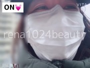 リモコンバイブをつけて露出さんぽ＆ドライブ♡そとから見られちゃう♡ - Screenshot 5 of 16 - オナニー