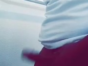 Big dick public jerk off