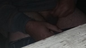 Jerking off outside