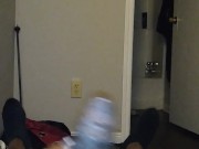 Early morning cumshot
