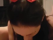She turned 19 and started slut training 
