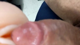 Probando mi nuevo juguete Fleshlight