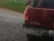 My boyfriend dared me to run outside, in the cold, and NAKED to get his phone out of his truck 5/16