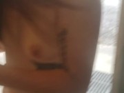 My boyfriend dared me to run outside, in the cold, and NAKED to get his phone out of his truck 8/16