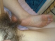 Foot Fetish Exhibitionist PinkMoonLust Hairy Girlfriend Hirsutism Hairiest Onlyfans PAWG Feet Foot 14/16