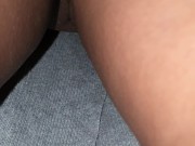 Thick Booty Latina Wife in a Revealing Bathrobe  with No PANTIES or BRA On 12/16