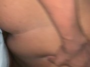 GETTING FUCKED ROUGH BY MY GF WITH PRETTY PINK ANAL PLUG IN MY ASS 15/16