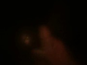 Cumshot in the bathroom