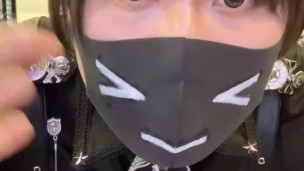 軍服洛丽塔伪娘在床上肛门自慰 / 女装 アナルオナニー 男の娘 