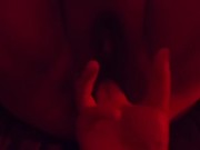 POV Lesbian finger fuck and squirt  11/16