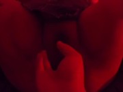 POV Lesbian finger fuck and squirt  13/16