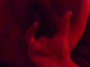 POV Lesbian finger fuck and squirt  15/16