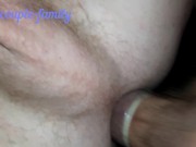 The meeting with a family friend was a success, Sperm flowed like a river
