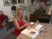 Pavel Faun a krásná milf Andrea celé. Ona přišla na sbírku umění a užít si dlouhý sex, pussy prolaps 2/16