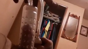 Using a pump!