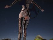 sexy Misaka is dancing to - Hyolyn - Say My Name - Portal Istage 1186 1/16