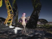 sexy Misaka is dancing to - Hyolyn - Say My Name - Portal Istage 1186 12/16