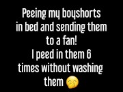 ⭐ Peed My Panties Again To Send Them To A Fan! So Hot And Pee Stained! ;)
