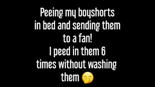 ⭐ Peed My Panties Again To Send Them To A Fan! So Hot And Pee Stained! ;)