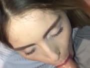 Small Cute Teen Gives Incredible Blowjob For Beginner Dick 15/16