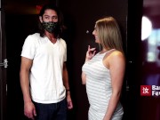 Ditzy Kayley With Giant Balloon Boobs Gets Dick Delivery From Lucky Guy With Sick Abs - Bananafever 9/16