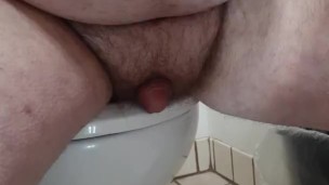 Playing with my tiny spun penis