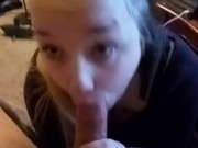 She loves to swallow my Big cock 11/16