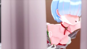 【紳士MMD】ｺｯｼｮﾘレム（クリスマス編）【MMDリゼロ】