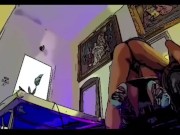 Metal Porn Slayer Sound w/ Heavy deepthroat Hard Anal 14/16