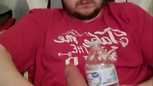 Stroking my big dick