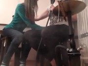 Она мне вылизала киску в кальянной, пока официант отлучился - lesbian_illusion 7/16