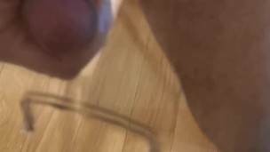 Busting a nut on the mirror to see the cum dripping down. 
