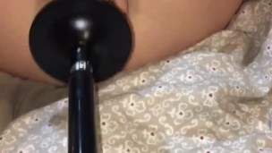 Real Married Couple testing out their new HISMITH sex machine together for the first time with dildo