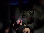 All natural MULTIPLE SQUIRTING car show with EX watching - HOT brunette MILF   16/16