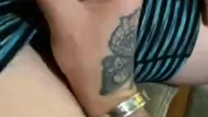 Sucking the cum out of each other 