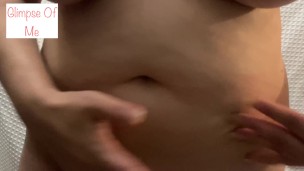 Belly and back applying lotion - glimpseofme