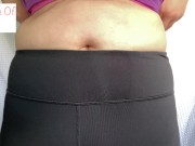belly wrapping it up for a workout - glimpseofme