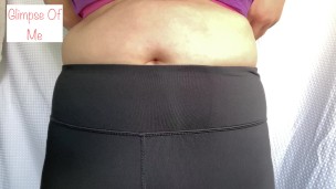 belly wrapping it up for a workout - glimpseofme