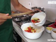 CastingAllaItaliana - Sexy Italian MILF Hardcore Anal Banging With Huge Dick - AMATEUREURO 4/16