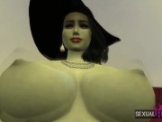 Resident Evil 8: Lady Dimitrescu Has Sex With Me In Her Bedroom POV - Sexual Hot Animations 14/16